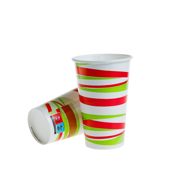 Pahare Carton 12 Oz Bauturi Reci 100 buc/set